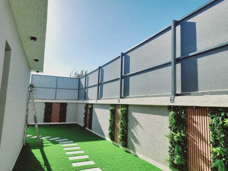 تركيب سواتر بي في سي قماش pvc